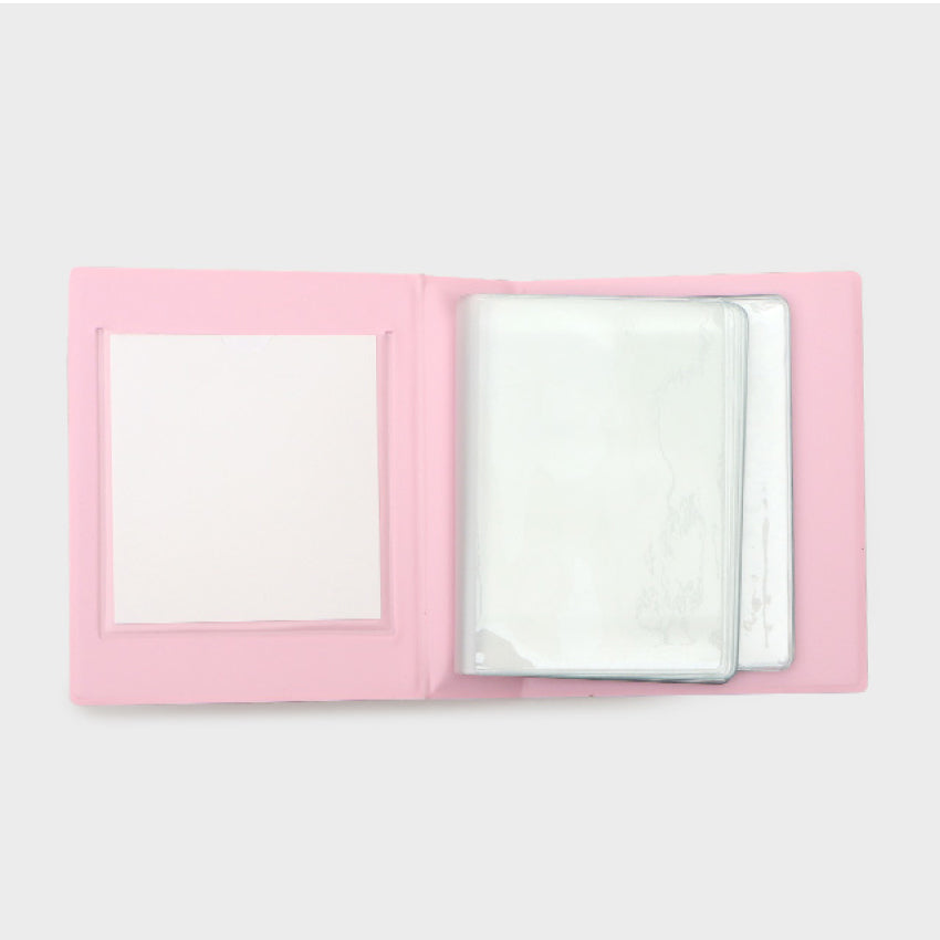 Daiso - Miniálbum de tarjetas fotográficas jumbo de 40 compartimentos