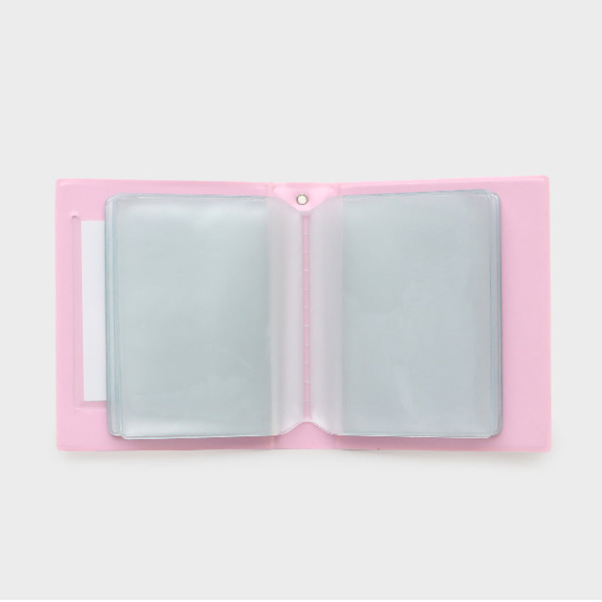 Daiso - Miniálbum de tarjetas fotográficas jumbo de 40 compartimentos