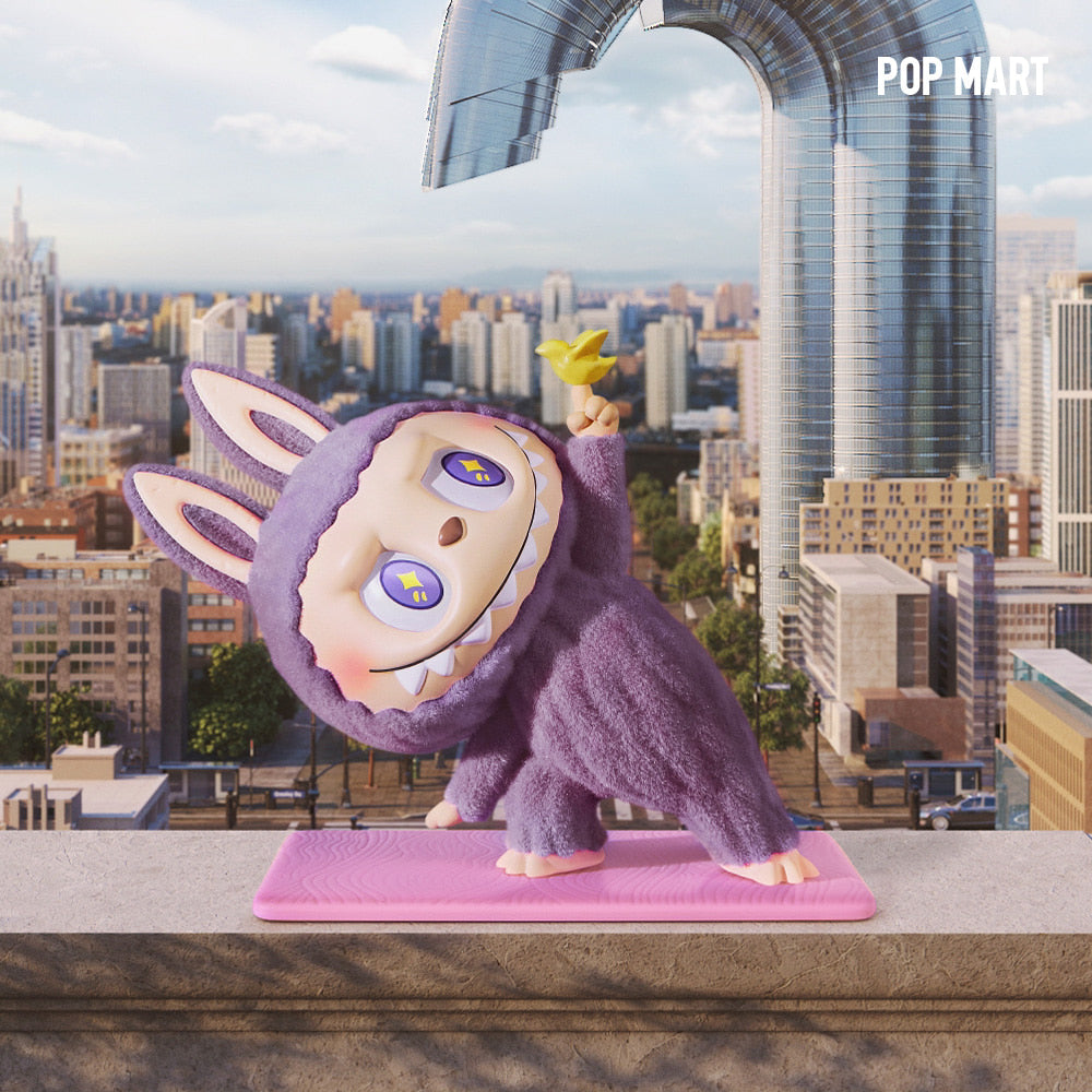 THE MONSTERS - Labubu Lazy Yoga Series Figures Blind Box