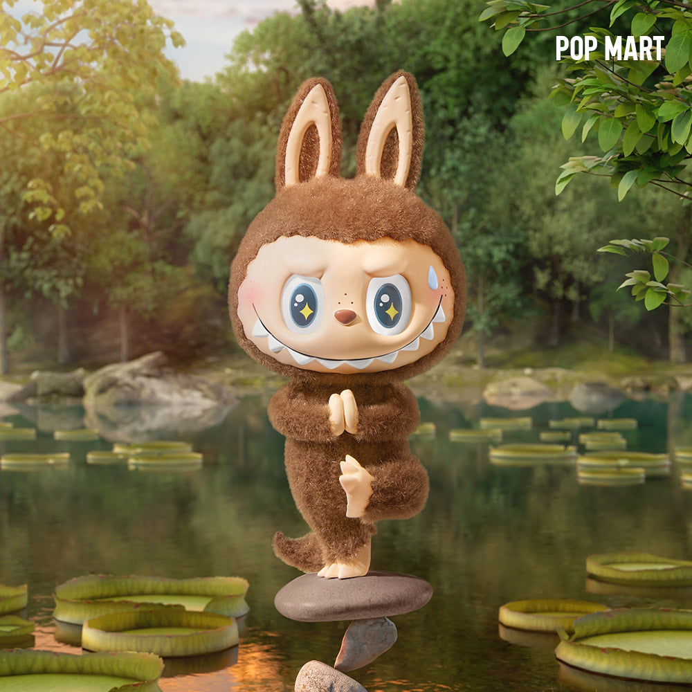 THE MONSTERS - Labubu Lazy Yoga Series Figures Blind Box