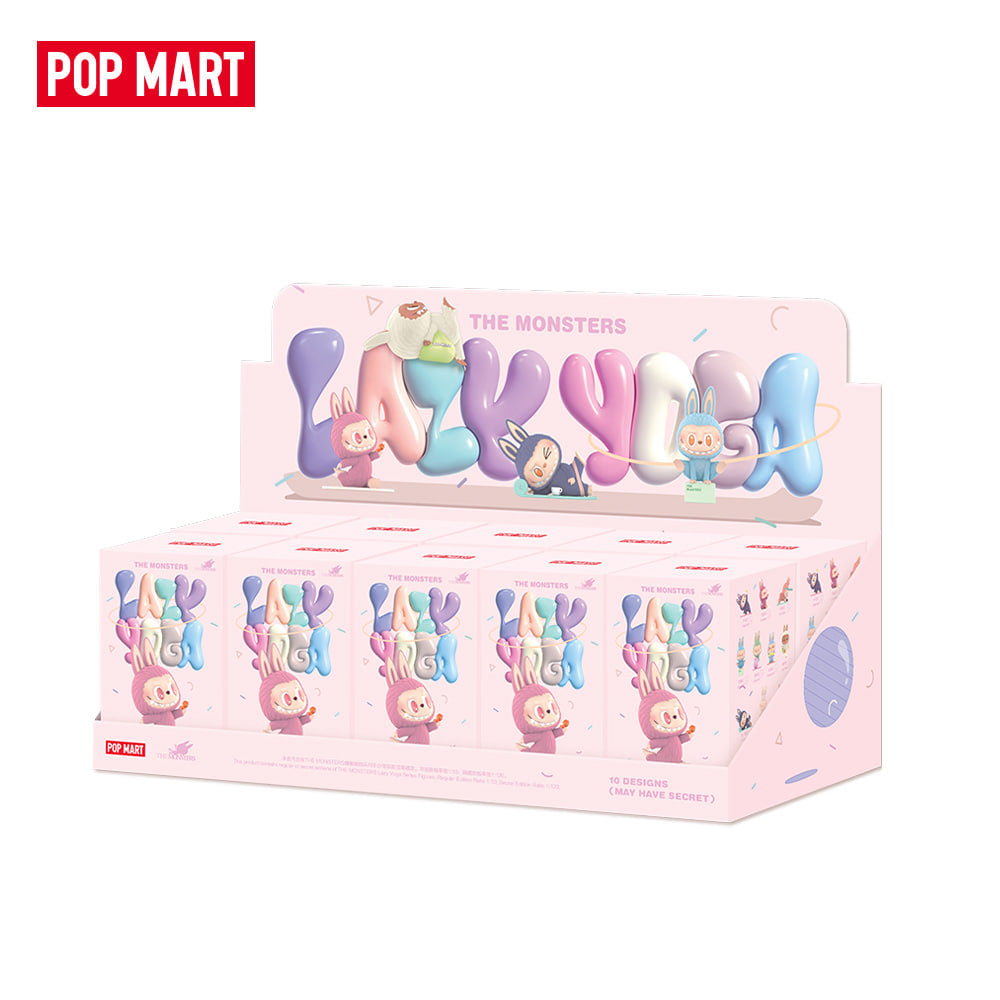 THE MONSTERS - Labubu Lazy Yoga Series Figures Blind Box