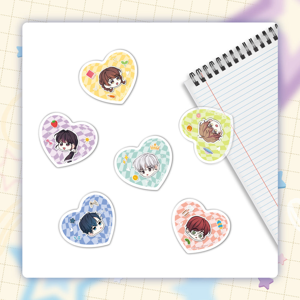 Inso's Law - Acrylic Heart Clip Set