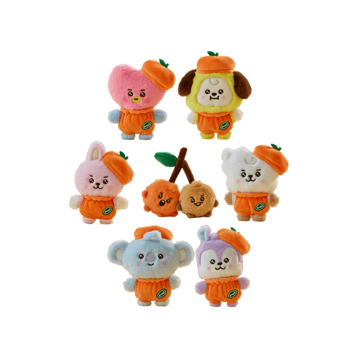 BTS x BT21 - Baby Plush Orange Party