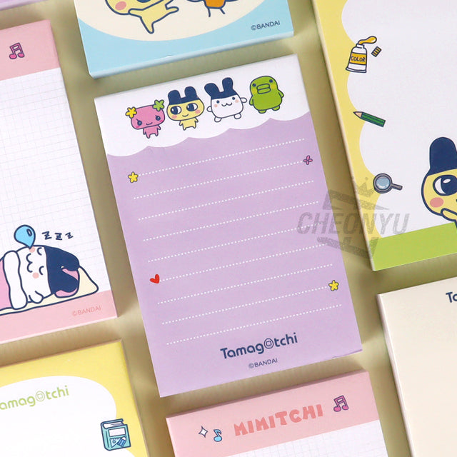 Tamagotchi - Rectangular Sticky Memo Pad