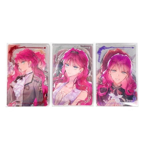 Los villanos están destinados a morir - Set de tarjetas fotográficas transparentes