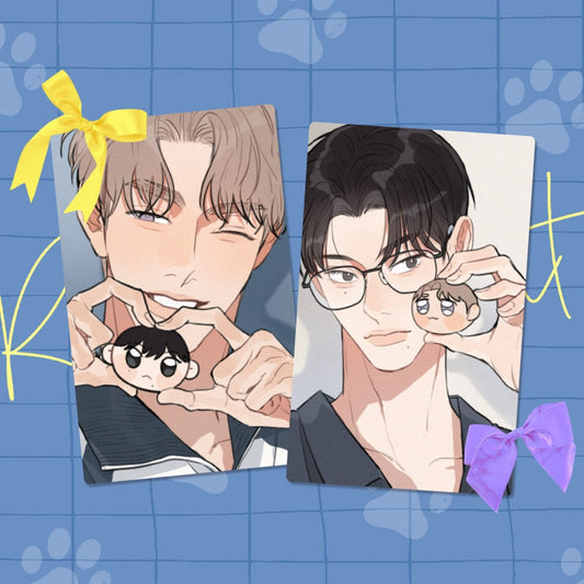 Runway Hit - Set de 2 tarjetas fotográficas Webtoon Card Tech