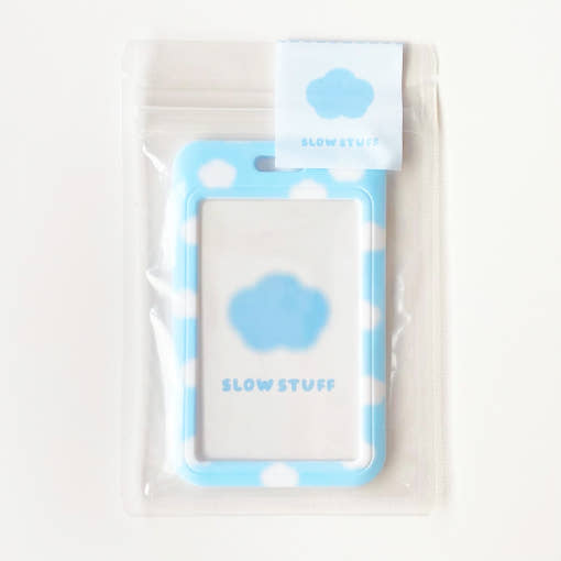 Slow Stuff - Blur Cloud Photocard Holder