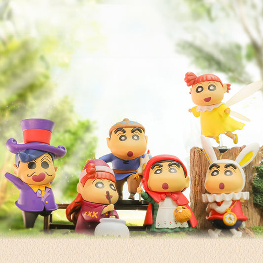 Figura aleatoria de la serie de cuentos de hadas de Crayon Shin-chan