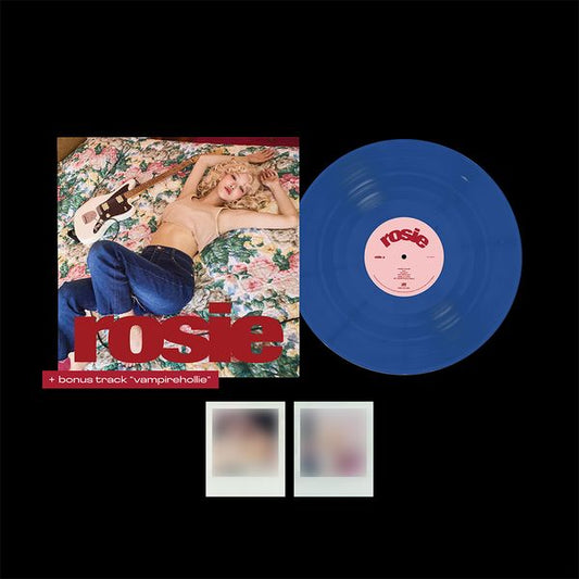 ROSÉ BLACKPINK - Primer álbum de estudio "rosie" en vinilo (edición vampirehollie azul)