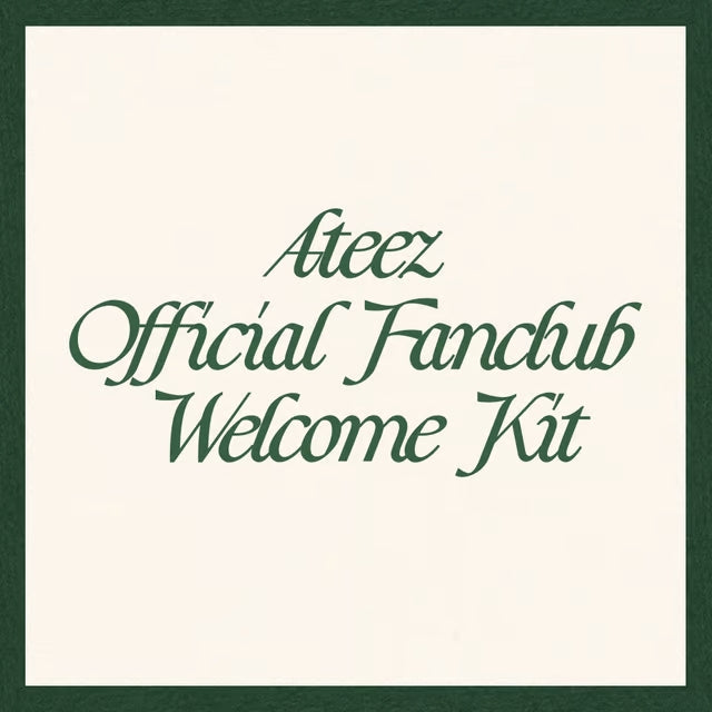 Ateez - Official Fanclub Welcome Kit