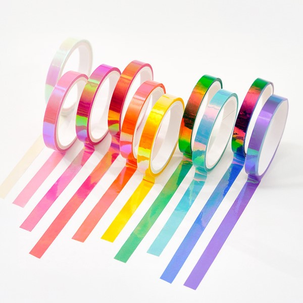 Daiso - Hologram Masking Tape 10 Pack