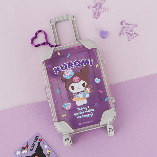 Sanrio - Kuromi Mini Suitcase Keyring