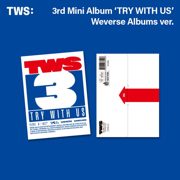 TWS - 3rd Mini Album 'TRY WITH US' (Weverse Albums ver.)