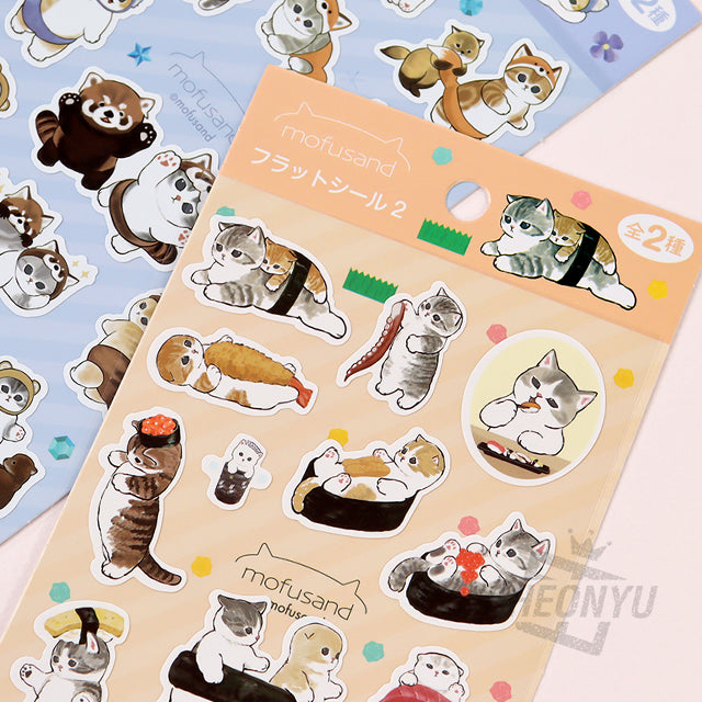 Mofusand - Flat Sticker Ver.2