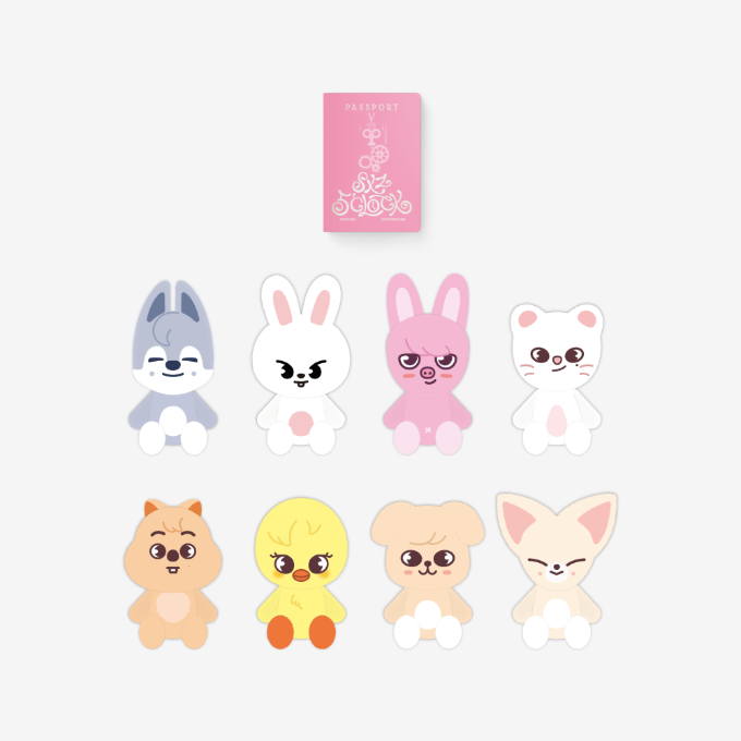 Stray Kids - SKZOO PLUSH TEDDYBEAR Версия - SKZ 5'CLOCK