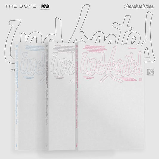 THE BOYZ - The 3rd Album 'Unexpected' (Photobook Ver.) (3CD SET)