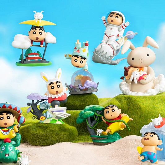 Figura aleatoria de la serie clásica de Crayon Shin-chan