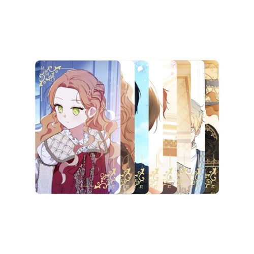 Dominaré a esta familia - Tarjeta fotográfica bañada en oro (8 unidades)