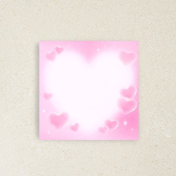 Daiso - High Teen 4 Kinds of Memo Pads 100 Sheets