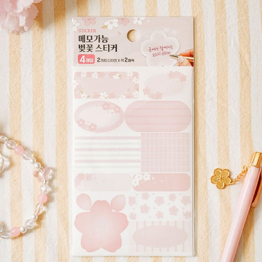 Daiso - Susurros de primavera (4 hojas)