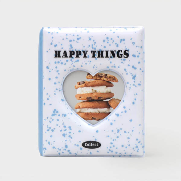 Daiso - Miniálbum de tarjetas fotográficas jumbo de 40 compartimentos