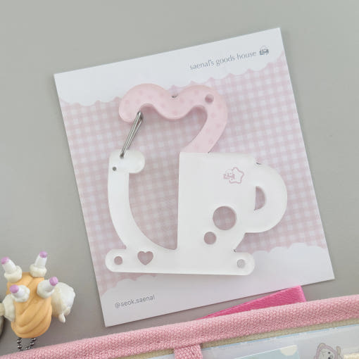 Seoksaenal - Tea Time Acrylic Carabiner