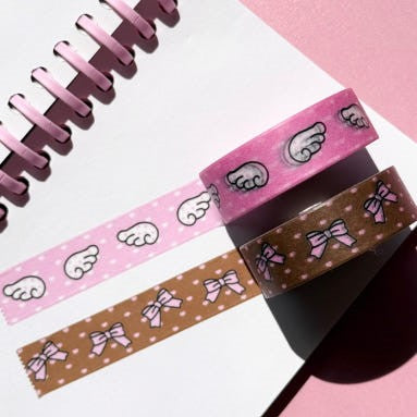 Somandpeace - Heart Pattern Masking Tape
