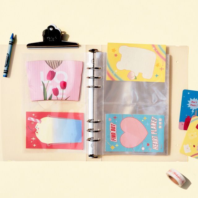 BeonD - Carpeta de recambio de bolsillo A5 (una cara)