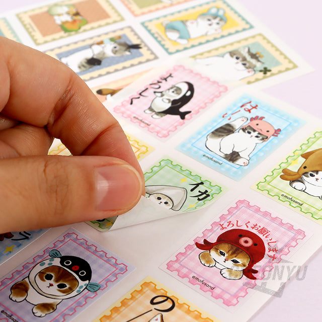 Mofusand - Square Sticker 5pcs