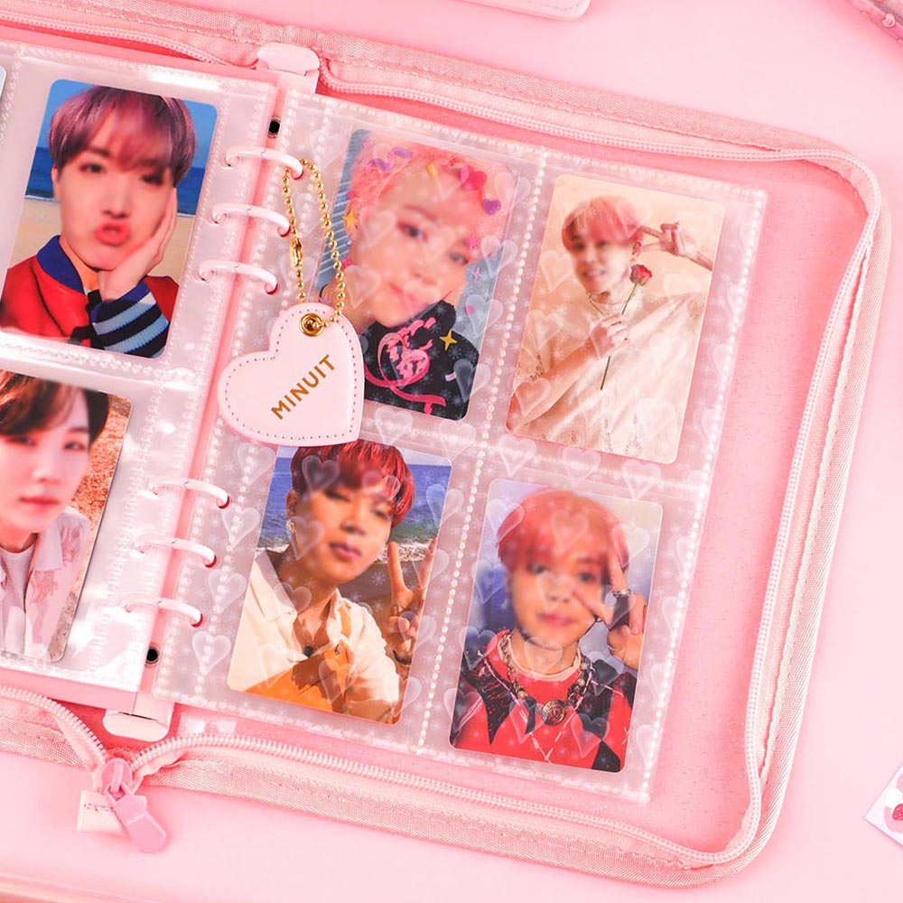 Minuit - Transparent Zipper Binder A5