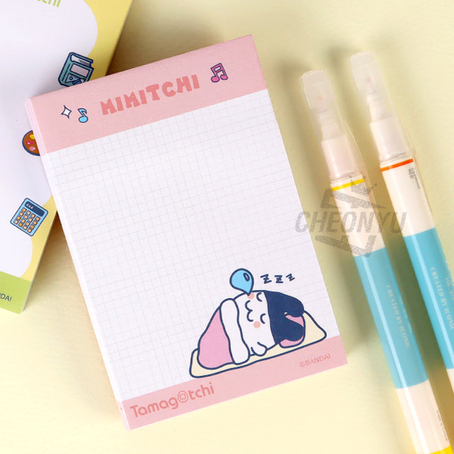 Tamagotchi - Rectangular Sticky Memo Pad