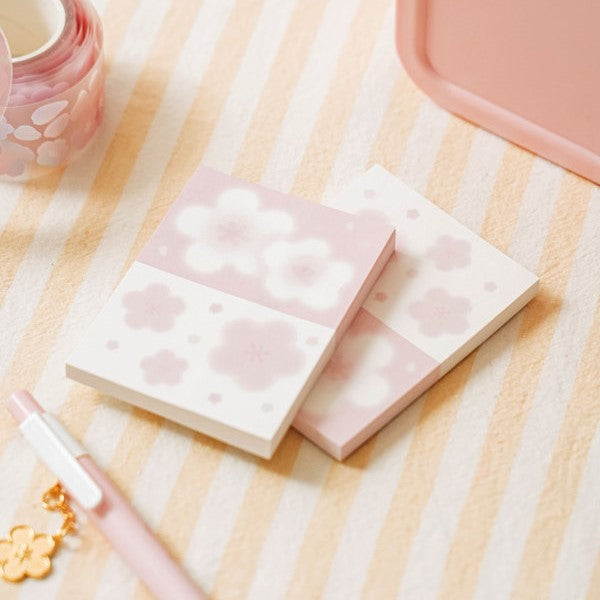 Daiso - Whispers of Spring Two Way Sticky Notes 70 Sheets