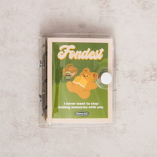 Daiso - Мини-папка с тремя кольцами