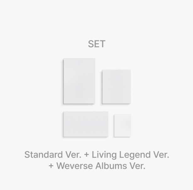 BTS 5th Album ARIRANG (Set) + 'ARIRANG' (Living Legend Ver.) + Weverse Albums ver.