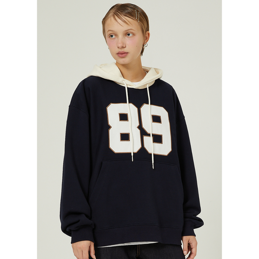 Wai Kei - Color Block 89 Logo Hoodie
