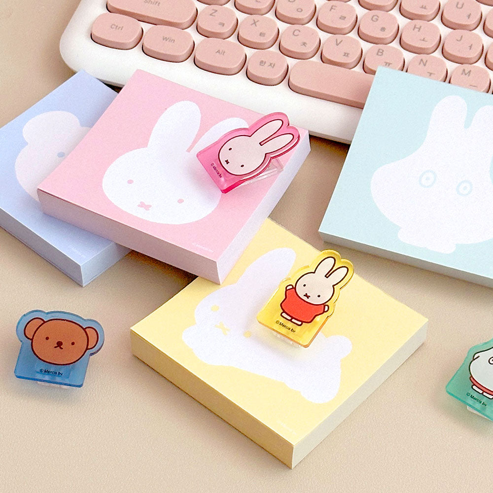 Miffy - Acrylic Clip + Memo