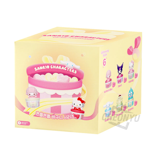 Figura aleatoria de la serie Wobble Basket de Sanrio