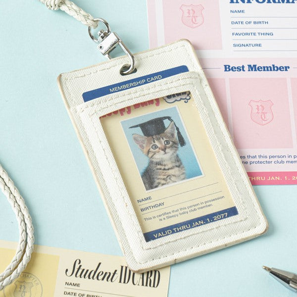 Daiso - Pegatinas de identificación de estudiante (7 hojas)