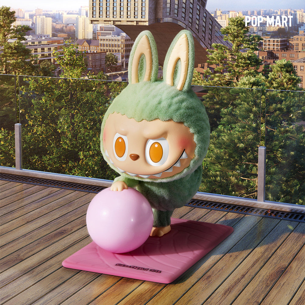 THE MONSTERS - Labubu Lazy Yoga Series Figures Blind Box