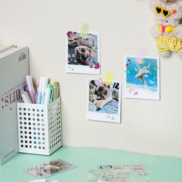 Daiso - Pegatinas decorativas para cargador superior (3 hojas)