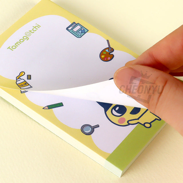 Tamagotchi - Rectangular Sticky Memo Pad