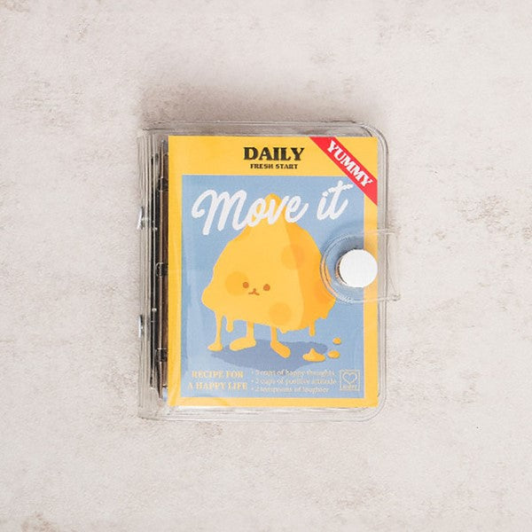 Daiso - Мини-папка с тремя кольцами