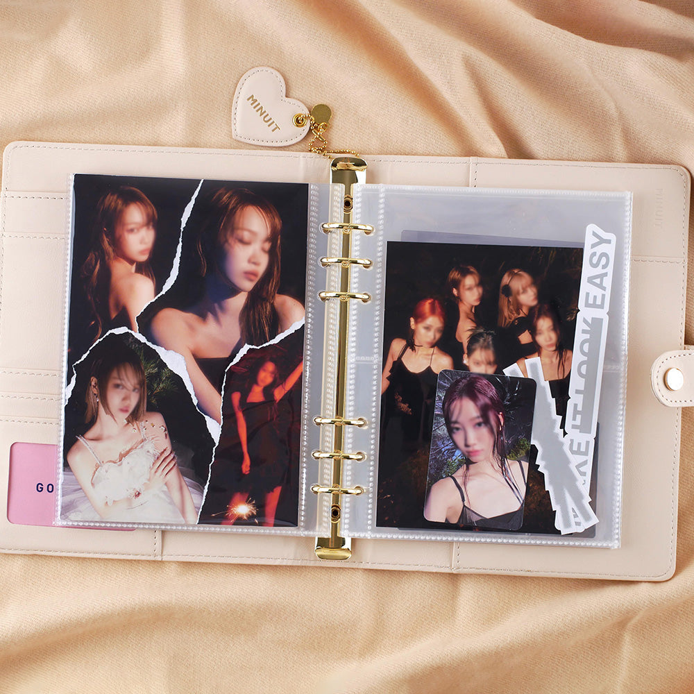 Minuit - 6 Ring Binder Refill Sleeves 10pcs