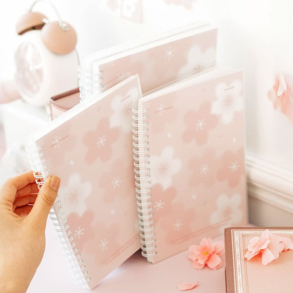 Daiso - Whispers of Spring B5 Notebook 90 Sheets