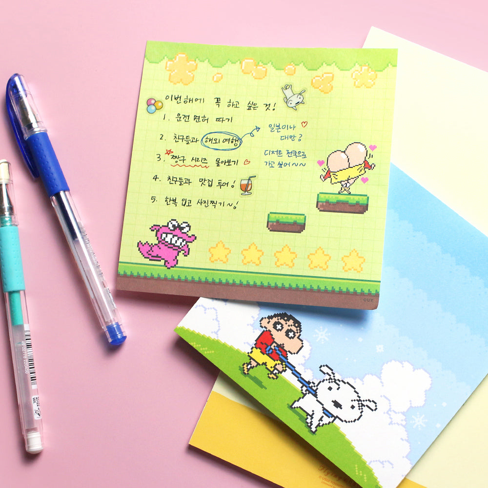 Crayon Shin-Chan - Pixel Memo Pad