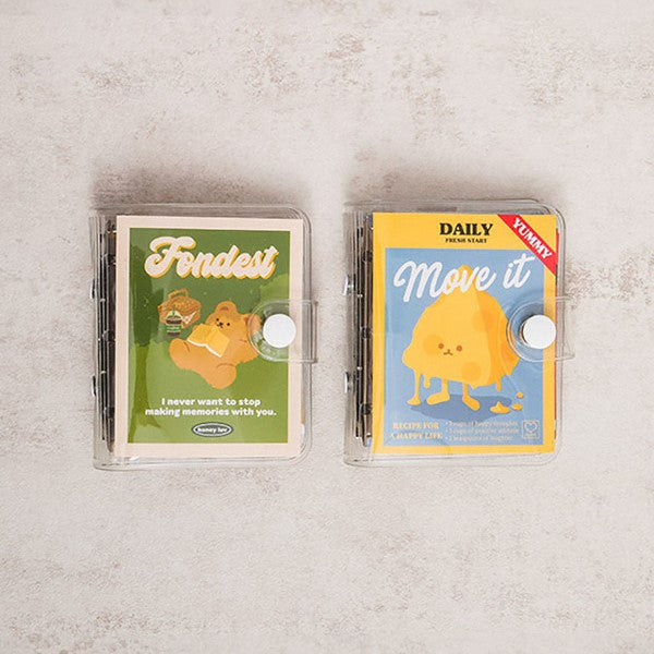 Daiso - Мини-папка с тремя кольцами