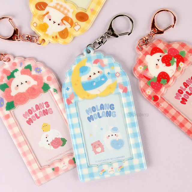 Molang - Random Photocard Key Holder
