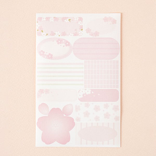 Daiso - Susurros de primavera (4 hojas)