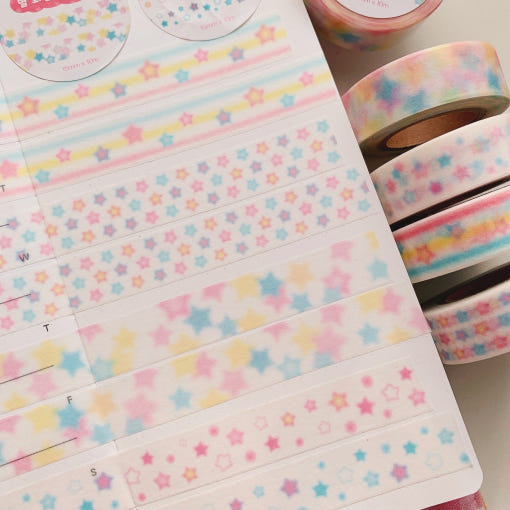 pink_rue - Star Masking Tape Set
