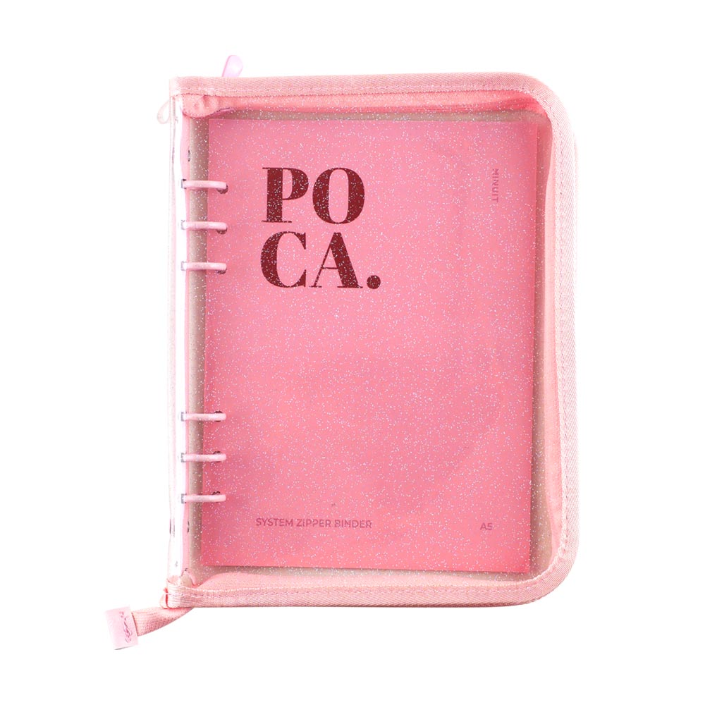 Minuit - Transparent Zipper Binder A5